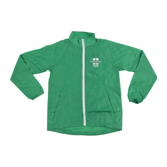 Official Takata Green Cagoule Rain Jacket - Small