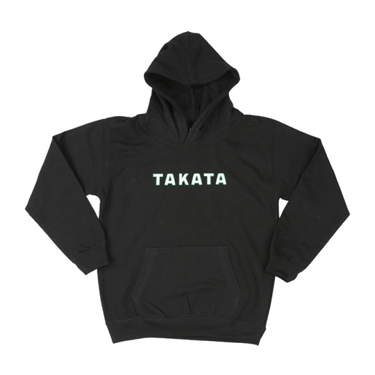 Official Takata Kids Black Hoodie - Ages 3-11